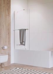 Radaway Idea PNJ 90 kádparaván törölközőtartóval 10001090-01-01W (10001090-01-01W)