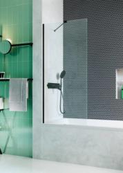 Radaway Modo New Black PNJ 50 fekete kádparaván 10006050-54-01 (10006050-54-01)