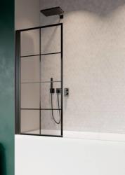 Radaway Nes Black PNJ I 100 Factory B kádparaván 10011100-54-55L (10011100-54-55L)