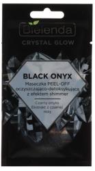 Bielenda Mască detox pentru față - Bielenda Crystal Glow Black Onyx Peel-off Mask 8 g
