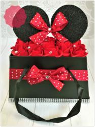  Minnie egyedi rózsadoboz