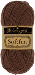 Scheepjes Softfun 2491 Pecan - dióbarna fonal