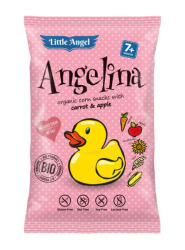 Little Angel Angelina bio kukoricasnack répás és almás 60 g