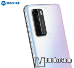 SUNSHINE Hydrogel TPU kameravédő fólia - Ultra Clear, ÖNREGENERÁLÓ! - 1db - HUAWEI P40