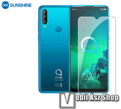 SUNSHINE Hydrogel TPU képernyővédő fólia - Ultra Clear, ÖNREGENERÁLÓ! - 1db, a teljes képernyőt védi - Alcatel 3X (2019)