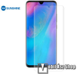 SUNSHINE Hydrogel TPU képernyővédő fólia - Ultra Clear, ÖNREGENERÁLÓ! - 1db, a teljes képernyőt védi - HUAWEI P30 Pro