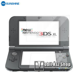 SUNSHINE Hydrogel TPU képernyővédő fólia - Ultra Clear, ÖNREGENERÁLÓ! - 2db - Nintendo New 3DS