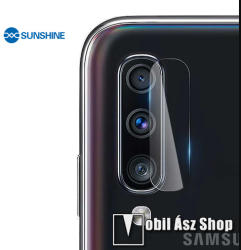 SUNSHINE Hydrogel TPU kameravédő fólia - Ultra Clear, ÖNREGENERÁLÓ! - 1db - SAMSUNG Galaxy A70 (SM-A705F/SM-A705FN)