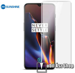 SUNSHINE Hydrogel TPU képernyővédő fólia - Ultra Clear, ÖNREGENERÁLÓ! - 1db, a teljes képernyőt védi - Oneplus 6T