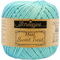 Scheepjes Maxi Sweet Treat 397 Cyan - ciánkék pamut fonal