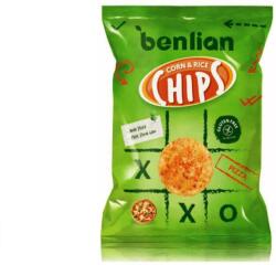 Benlian Foods Kukorica-barnarizs chips pizzás 50 g