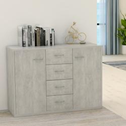 vidaXL Servantă, gri beton, 88x30x65 cm, PAL (800688) Comoda