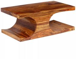 vidaXL Masă de cafea, lemn masiv de palisandru 90x50x35 cm (244685) Masa de cafea