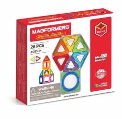 Clics Toys Set constructie magnetic Magformers Basic Plus 26 piese Clics Toys