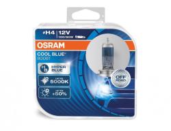 OSRAM H4 halogén izzó 12V 100/90W P43t Cool Blue Boost 5500K/2 db (O-62193)