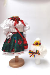 Magazin Traditional Set Traditional Botez - Costumas fetita Lumanare 9
