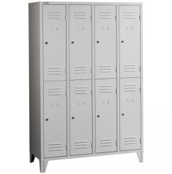 metaloBox PROJECT 4/8 AC Rövidajtós öltözőszekrény 8 rekeszes (PROJECT 4/8)