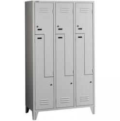 metaloBox PROJECT Z6 AC Z-ajtós öltözőszekrény 6 rekeszes (PROJECT Z6 NEW)