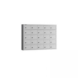 metaloBox BOX 5/25 NEW Fali kisrekeszes értékmegőrző szekrény 25 rekeszes (BOX 5/25 NEW)