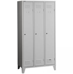 metaloBox PROJECT 3 AC Hosszúajtós öltözőszekrény 3 rekeszes (PROJECT 3)