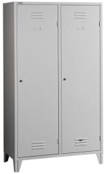 metaloBox PROJECT 2FFC AC Válaszfalas, cipőtartós öltözőszekrény 2 rekeszes (PROJECT 2FFC)