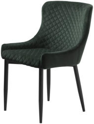 Furniria Stílusos szék Hallie zöld bársony