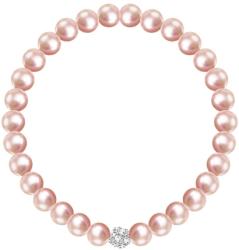 Preciosa de mărgăritar bratara catifea perla cu ceros margele Preciosa 2219 69, roz
