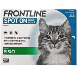 Merial Frontline Spot On Pisica -1 Pipeta Antiparazitara