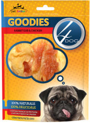 4DOG Recompense 4DOG Goodies Rabbit Ear with Chicken 100g