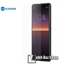 SUNSHINE Hydrogel TPU képernyővédő fólia - Ultra Clear, ÖNREGENERÁLÓ! - 1db, a teljes képernyőt védi - Sony Xperia 10 II (2020)