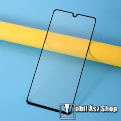 SAMSUNG Galaxy A41 (SM-A415F), Üvegfólia, 9H, 0, 33mmm, Full glue, Full cover, Fekete