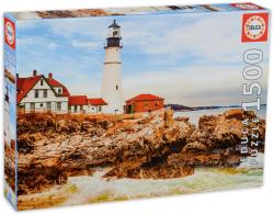 Educa Puzzle Educa din 1500 de piese - Far pe stanci (EDU17978) Puzzle
