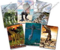 Állatos - Dinoszaurusz kockás füzet, A/4 (1 db) (PI_2018_229-0188)