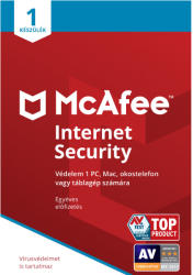 McAfee Internet Security ESD (1 Device/1 Year) (MIS003NR1RAAD)