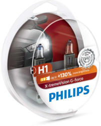 Philips H1 X-tremeVision G-Force halogén izzó +130% 12258XVG