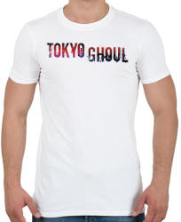 printfashion Tokyo Ghoul logo - Férfi póló - Fehér (2692375)