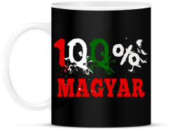 printfashion 100%MAGYAR - Bögre - Fekete (2696174)