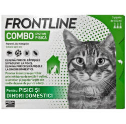 Merial Frontline Combo Pisica, 1 pipeta Antiparazitare