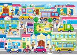 Clementoni SuperColor - Városban 104 db-os (27114)