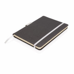 Everestus Agenda A5 deluxe cu suport de pix, Everestus, JU025, poliuretan, alb (EVE08-P772-853)