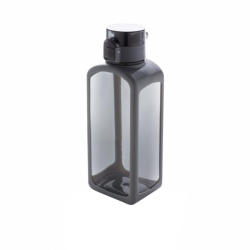 XD Connects Sticla de apa 600 ml patrata, fara scurgeri, XD, SD, tritan, silicon, negru (EVE08-P436-251)