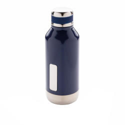 EVERESTUS Termos 500 ml, fara scurgeri, Everestus, 9IA19361, Otel inoxidabil, Silicon, Albastru (EVE08-P436-675)