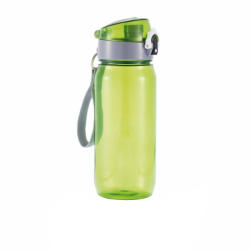 EVERESTUS Sticla de apa 600 ml, cu buton de deschidere, Everestus, TN04, tritan, verde, saculet de calatorie inclus (EVE08-P436-007)