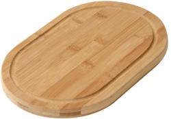 Everestus Tocator din bambus cu sant pe margine, 30x30x2 cm, Everestus, TB01, maro (EVE02-58-0300469) Tocator