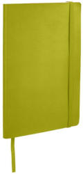 Everestus Agenda A5 cu pagini dictando, coperta moale cu elastic, Everestus, CC02, pu, verde, lupa de citit inclusa (EVE06-10683004)