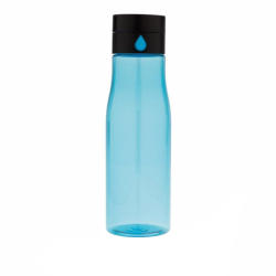 XD Connects Sticla de apa 600 ml, capac care monitorizeaza consumul de apa, XD, AA, tritan, pp, albastru, breloc inclus (EVE08-P436-895)