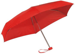 Everestus Umbrela mica de buzunar 85 cm, ax cu 5 sectiuni, rosu, Everestus, UB25PT, aluminiu, fibra de sticla, poliester (EVE02-56-0101052)