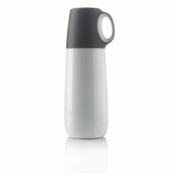 XD Termos 600 ml, perete dublu, cu maner, XD, BP, otel inoxidabil, pp, alb (EVE08-P433-223)