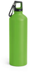 EVERESTUS Sticla sport 750 ml cu carabina, Everestus, SB27, aluminiu, verde deschis, saculet de calatorie inclus (EVE07-94633-119)