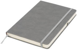 Everestus Agenda A5 cu pagini dictando, coperta cu elastic, Everestus, RA11, pu, gri (EVE06-21021204)